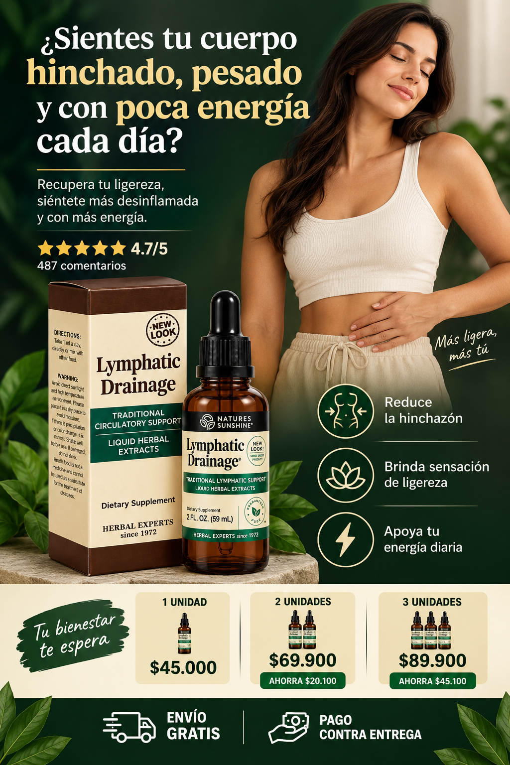 PROMO 3 X 99.990 Drenaje linfático DrenaFlow™
